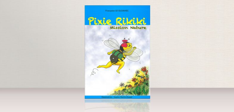 Pixie Rikiki, mission nature, couverture du livre pour enfants